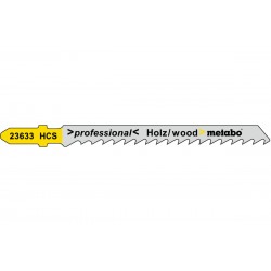 Лобзиковое полотно для дерева Metabo Professional 74 мм T 144 D, 100 шт (623712000)