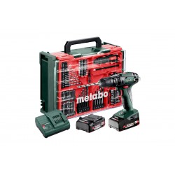 Акумуляторний ударний дриль-шурупокрут Metabo SB 18 2х2.0 Аг Mobile Workshop (602245710)