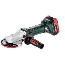 Акумуляторна болгарка з плоским корпусом редуктора Metabo WF 18 LTX 125 Quick 2х5.5 Аг (601306660)