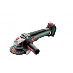 Акумуляторна кутова шліфувальна машина Metabo WVB 18 LT BL 11-125 QUICK з кейсом METABOX 165 L (613057840)