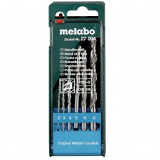 Набор сверл по металлу Metabo HSS-G 6 предметов (627094000)