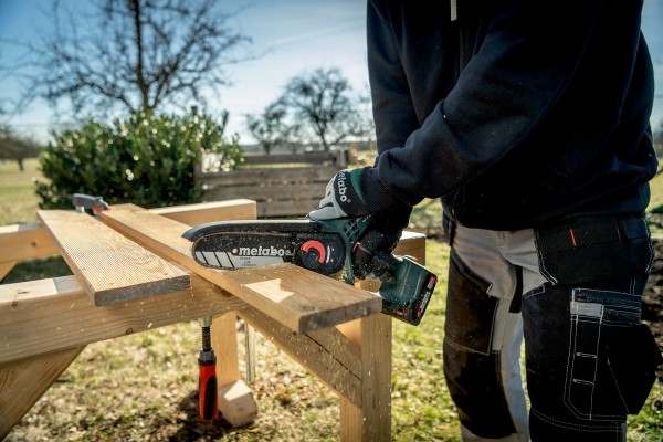 Акумуляторна ланцюгова пила Metabo MS 18 LTX 15 (600856850) фото 6