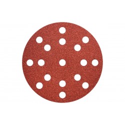 Шлифовальная бумага на липучке Metabo 125 мм, P 100, Multi-hole, 50 шт. (626851000)