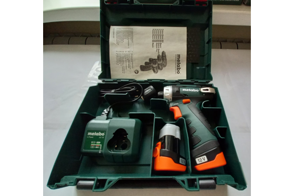 Акумуляторний дриль-шурупокрут Metabo PowerMaxx BS Basic (600984500) фото 1