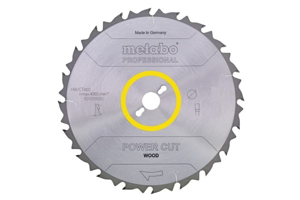 Пильный диск Metabo CLASSIC по дереву 400x30x3.5, 28 зубъев (628018000)  фото 