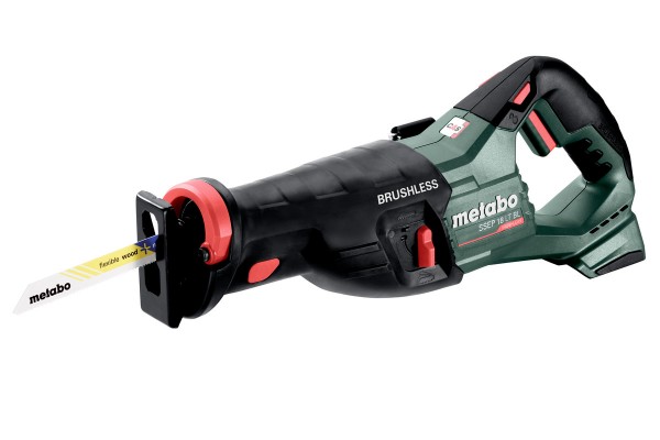 Акумуляторна шабельна пила Metabo SSEP 18 LT BL (601617850)  фото 