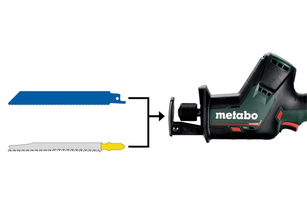 Акумуляторна шабельна пила Metabo SSE 18 LTX BL Compact без АКБ і ЗП (602366850) фото 1