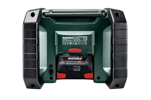 Акумуляторний радіоприймач Metabo R 12-18 DAB + BT (600778850) фото 1