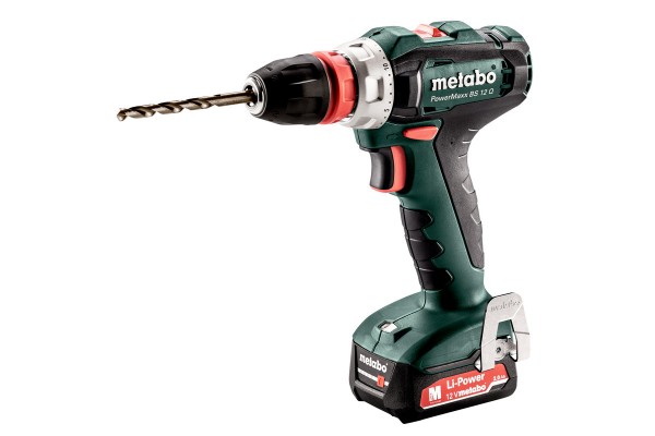 Акумуляторний дриль-шурупокрут Metabo PowerMaxx BS 12 Q (601037500)  фото 