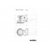 Акумуляторна ексцентрикова шліфмашина Metabo SXA 18 LTX 125 BL (600146850)
