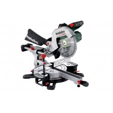 Акумуляторна торцювальна пила з протяжкою Metabo KGS 18 LTX BL 254 2х5.2 Аг (614254650)