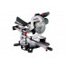 Акумуляторна торцювальна пила з протяжкою Metabo KGS 18 LTX BL 254 2х5.2 Аг (614254650)