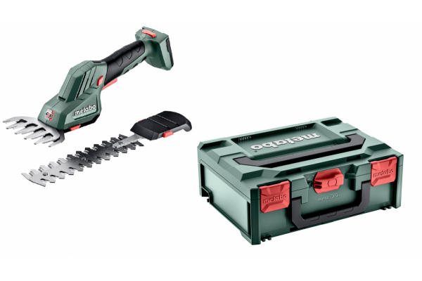 Акумуляторні ножиці для кущів та трави Metabo PowerMaxx SGS 12 Q каркас в кейсі (601608840)  фото 