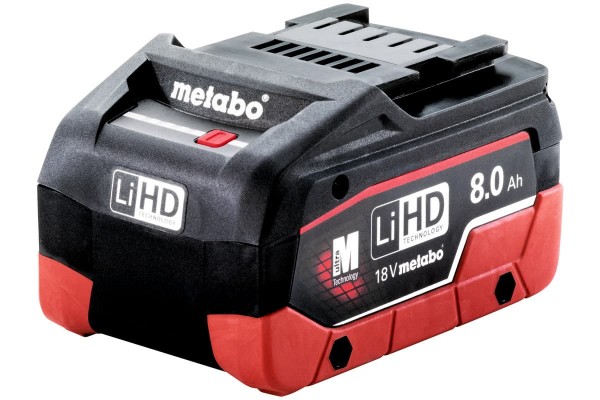 Акумуляторний блок Metabo LIHD 18 В – 8,0 А·Год (625369000)  фото 