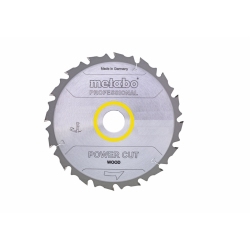 Диск пиляльний METABO «POWER CUT WOOD — CLASSIC», 190X30, Z18 WZ 5° /B (628417000)