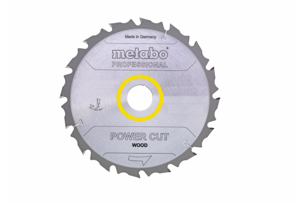 Диск пиляльний METABO «POWER CUT WOOD — CLASSIC», 190X30, Z18 WZ 5° /B (628417000)  фото 