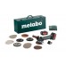 Аккумуляторная болгарка Metabo W 18 LTX 125 Inox Set 5.2 Ач (600174880)