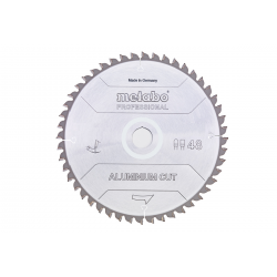 Диск пиляльний METABO «ALUMINIUM CUT - PROFESSIONAL», 160X20 Z48 FZ/TZ 5°NEG (628288000)