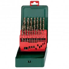 Набір свердел по металу Metabo HSS-CO SP 19 шт Ø 1-10 мм (627157000)