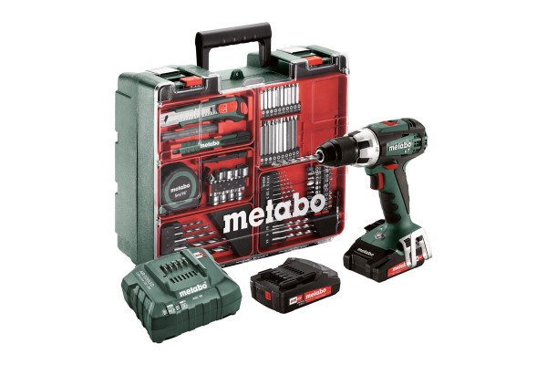 Акумуляторний дриль-шурупокрут Metabo BS 18 LT Mobile Workshop (602102600)  фото 
