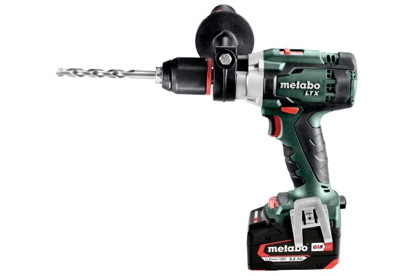 Акумуляторний ударний дриль Metabo SB 18 LTX Impuls + 2 АКБ і ЗП у кейсі (602192650) фото 1