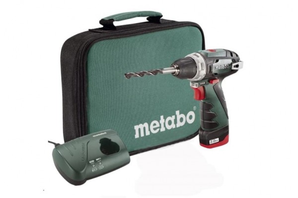 Акумуляторний дриль-шурупокрут Metabo PowerMaxx BS (600079500)  фото 
