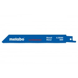 Сабельное полотно по металлу Metabo Professional 150 мм, S 925 VF, 5 шт (628260000)