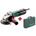 Кутова шліфмашина Metabo WEV 11-125 QUICK з кейсом METABOX 165 L (603625500)