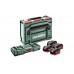 Комплект акумуляторних батарей Metabo LiHD 4х5.5 Аг 18 В з зарядним пристроєм в кейсі (685180000)