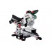 Акумуляторна торцювальна пила з протяжкою Metabo KGS 18 LTX BL 216 2х8.0 Аг (614216810)