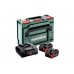 Комплект акумуляторних батарей Metabo LiHDX 2х8 Аг 18 В з зарядним пристроєм в кейсі (685305000)