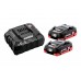 Базовий комплект Metabo LiHD 18 В 4 А*год 2 шт + ASC 55 (685191000)