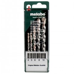 Набор сверл по бетону Metabo pro 5 штук (627181000)