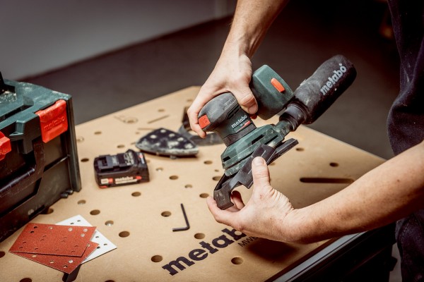 Акумуляторна багатофункціональна шліфувальна машина Metabo SM 18 LTX BL каркас (602089850) фото 7