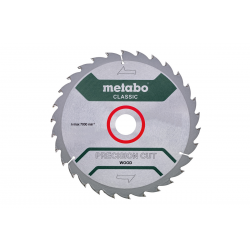 Пильный диск Metabo по дереву 254x30x2.4, 40 зубьев, блистер (628326000)