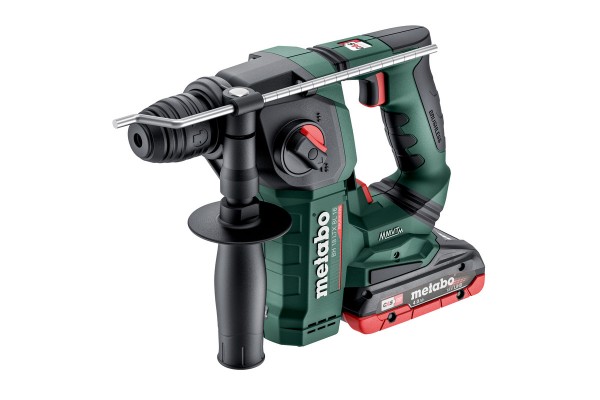 Акумуляторний перфоратор Metabo BH 18 LTX BL 16 2х4.0 Аг (600324800)  фото 
