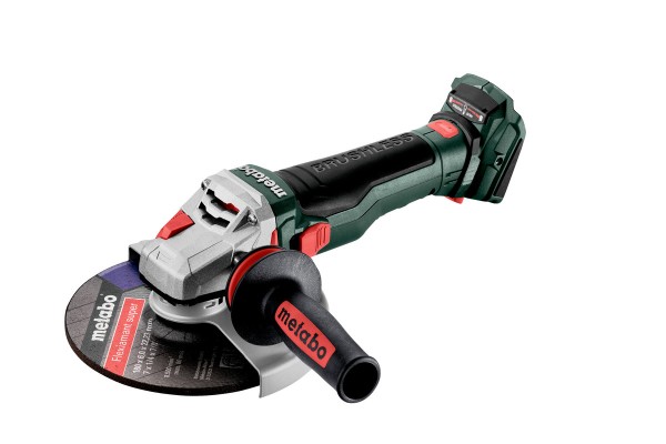 Акумуляторна кутова шліфмашина Metabo WB 18 LTX BL 15-180 QUICK з кейсом METABOX 165 L (601735840)  фото 