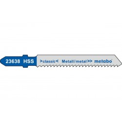 Пилка для лобзика по металлу Metabo Classic 51 мм T 118 B, 25 шт (623618000)