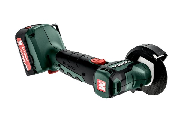 Акумуляторна болгарка Metabo PowerMaxx CC 12 BL 2х2.0 Аг (600348500)  фото 
