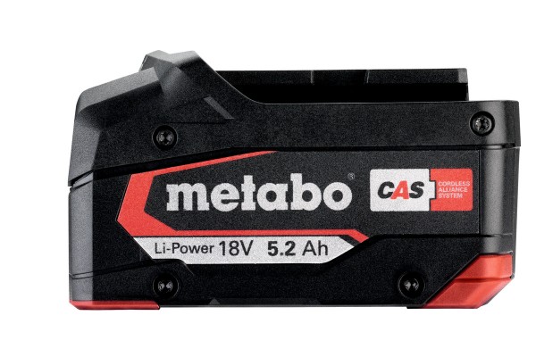Акумуляторний блок Metabo LI-POWER 18 В – 5,2 А·Год (625028000) фото 1