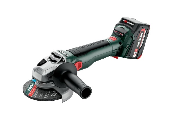 Акумуляторна болгарка Metabo W 18 LT BL 11-125 2х4.0 Аг (613052510)  фото 