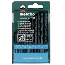 Набор сверл по металлу Metabo HSS-R 13 предметов, 1.5 - 6.5 мм (627161000)