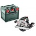 Акумуляторна ручна дискова пила Metabo KS 18 LTX 66 BL каркас в кейсі (611866840)