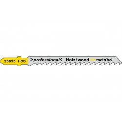 Пилка для лобзика по дереву Metabo Professional 74 мм T 101 D, 25 шт (623609000)