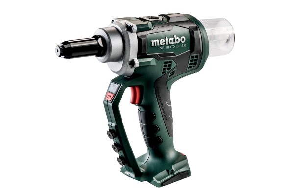 Акумуляторний заклепувальний пістолет Metabo NP 18 LTX BL 5.0 (619002840)  фото 