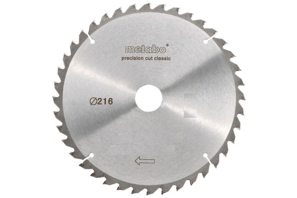 Пиляльний диск Metabo HW/CT, 216x2,4х30 мм, 30 WZ 22° (628062000)  фото 