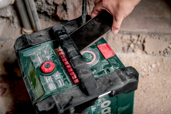 Акумуляторний радіоприймач Metabo RC 12-18 32W BT DAB + (600779850) фото 8