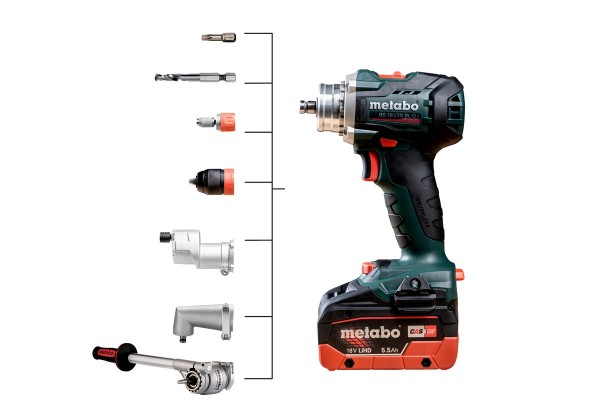 Акумуляторний різьбонарізчик Metabo GB 18 LTX BL Q I (602362850) фото 3