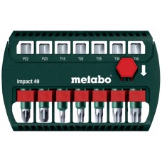 Комплект ударопрочных бит Metabo, 7 предметов (628850000)