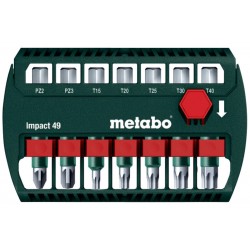 Комплект ударопрочных бит Metabo, 7 предметов (628850000)